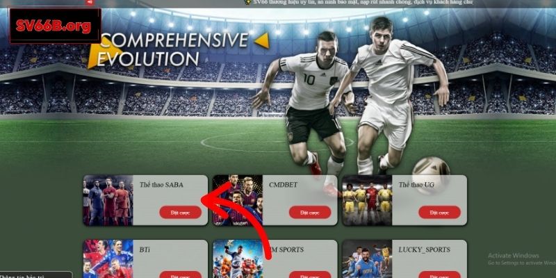 Đôi nét về sảnh thể thao Saba SV66