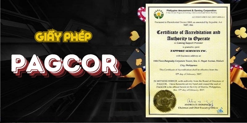 Giấy phép từ PAGCOR nhằm đảm bảo tính công bằng và tuân thủ pháp luật